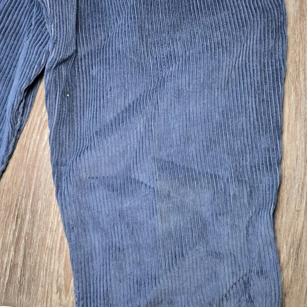Vintage Arizona Jean Co Corduroy Pants Mens 32x30* Baggy Fit Blue '99 Y2K Grunge